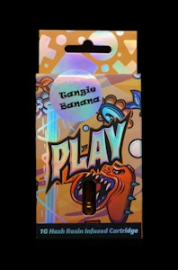 Play Michigan - PLAY - Tangie Banana - 1g Hash Infused Distillate Cart