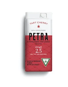 PETRA -  Petra-Infused Mints-Tart Cherry-2.5mg per serving-100mg per package