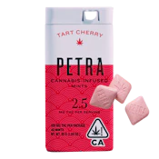 Tart Cherry | 2.5mg THC 40pk Sugar-Free Tablets | Petra