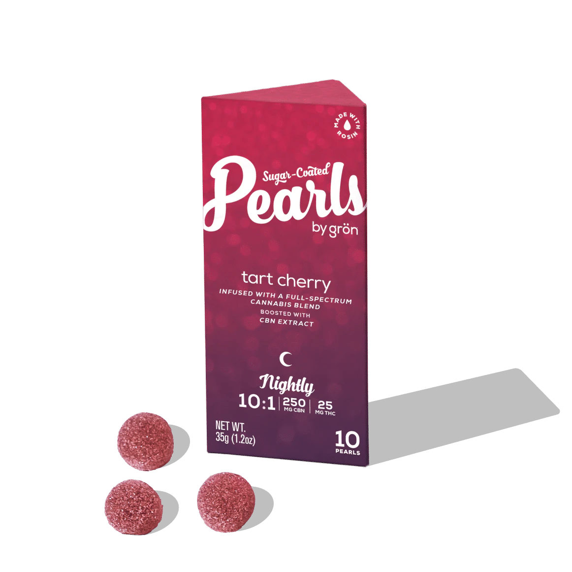 Pearls - Pearls - Tart Cherry - Gummy - 10 x 2.5mg Main Image