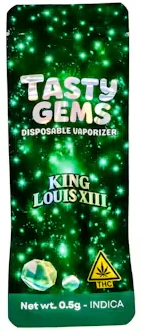 Tasty Gems - King Louis XIII - Vape AIO - .5 gram - 1 ct - Tasty Gems Main Image