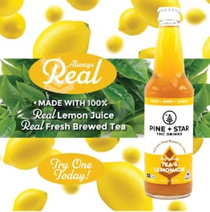 Pine + Star - Pine + Star | Lemonade Tea | 10mg | Beverage