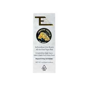 TEAM ELITE GENETICS - ROSIN AIO - CHEESE TRUCK .5G - TEAM ELITE GENETICS