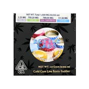 ROSIN - BOTTLE CAPS 1G - TEAM ELITE GENETICS