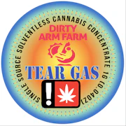 Tear Gas Rosin Concentrate | 1g (73µ-149µ Live Hash Rosin)