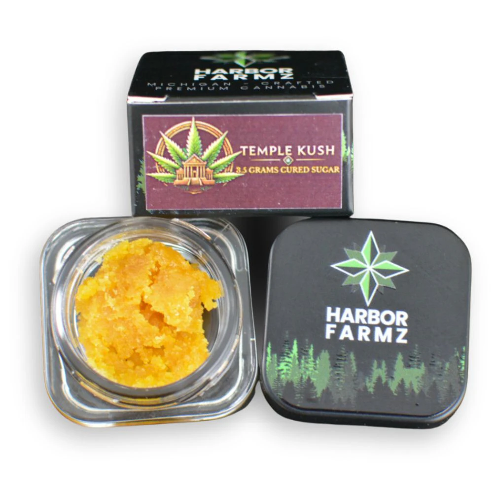 Harbor Farmz - Temple Kush 3.5g Cured Sugar - HARBOR FARMZ Main Image