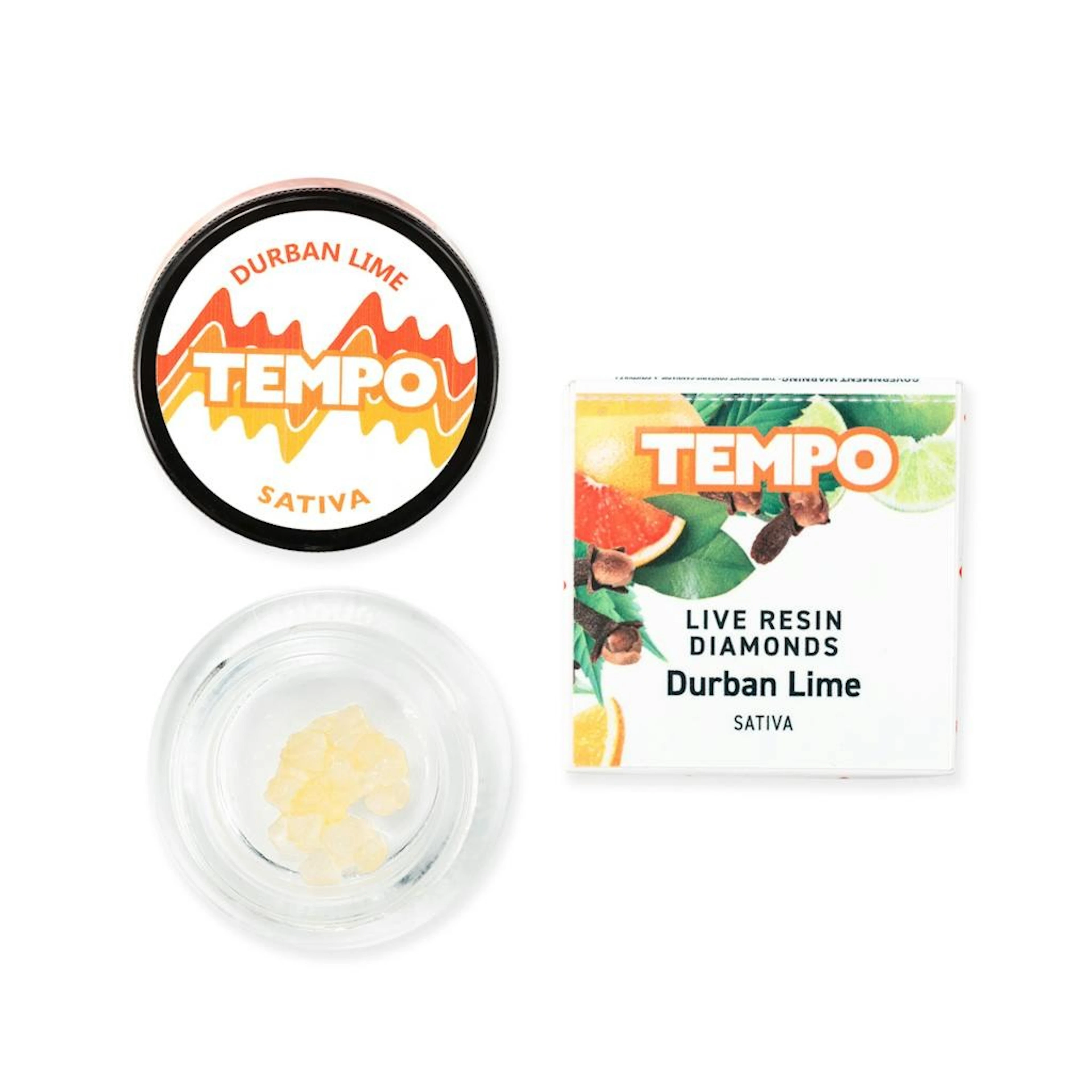Tempo Durban Lime Live Resin Diamonds 1.0g