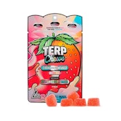 Terp Chews Strawberry Haze Gummies 100mg