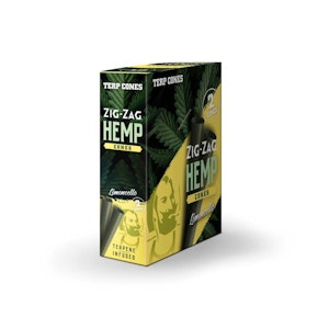 ZIG ZAG - Limoncello | Terpene Infused Hemp Cones | 2pk | Zig Zag