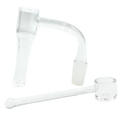 OM Quartz - 10mm The Trident Feeder Set - Terp Feeder - Accessories