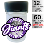 Terpene Alchemy Jiants | Animal Gelato | Indoor Flower | 12 Units