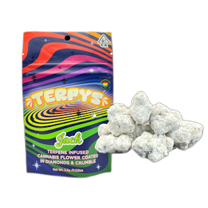 Terpys - Terpys | Jack | Terpene Infused & Coated in Diamonds & Crumble Flower | 3.5g