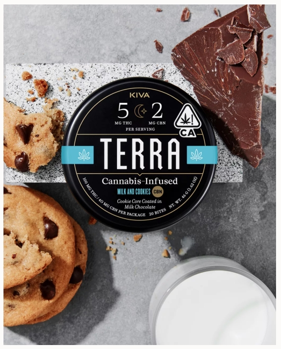 Edible - Milk and Cookies - Milk Chocolate Bites - 5:2 - THC:CBN - 100MG