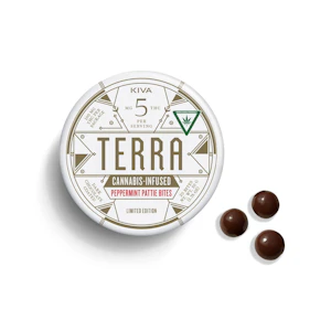 KIVA - Terra Bites - Peppermint Pattie - 100mg