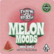 Thank You Enjoy - 100mg Gummy - Melon Moods 