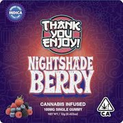 Thank You Enjoy - 100mg Gummy - Nightshade Berry