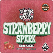 Thank You Enjoy - 100mg Gummy - Strawberry Spark