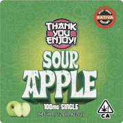 Thank You Enjoy - 100mg Gummy - Sour Apple 