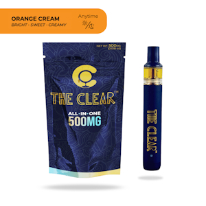 THE CLEAR - Orange Cream 0.5g AIO