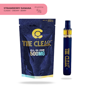 THE CLEAR - The Clear AIO | Strawberry Banana | 0.5g 