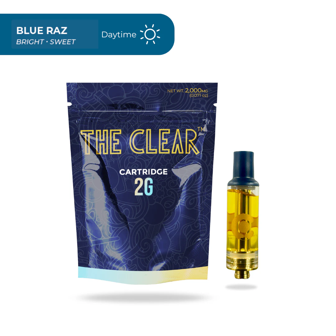 THE CLEAR - Blue Razz Cartridge 2g Main Image