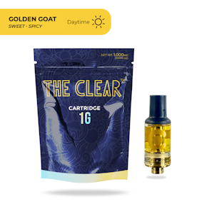 THE CLEAR - Golden Goat 1g Cartridge
