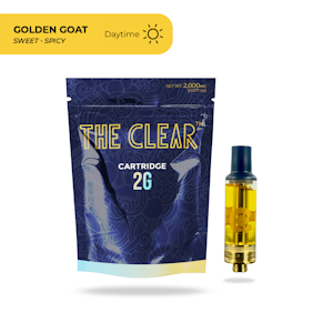 THE CLEAR - The Clear | Golden Goat | 2g Cartridge