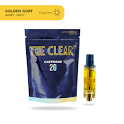 The Clear Golden Goat 2g Vape