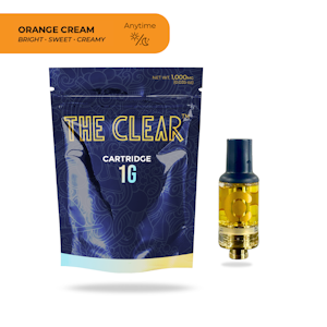 THE CLEAR - The Clear | Orange Cream | 1g Cartridge