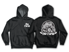 The Farm Black Small Hoodie