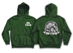 The Farm Green Large Hoodie