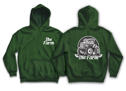 FARMS ACCESSORIES - The Farm Green Large Hoodie