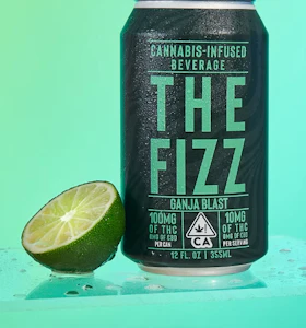 THE FIZZ - The Fizz, Ganja Blast, 100mg, 12oz