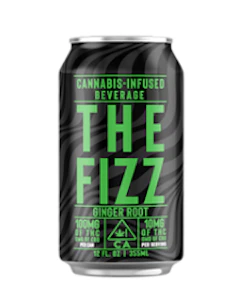 THE FIZZ - The Fizz | Ginger Root | Cannabis Infused Soda | 100mg
