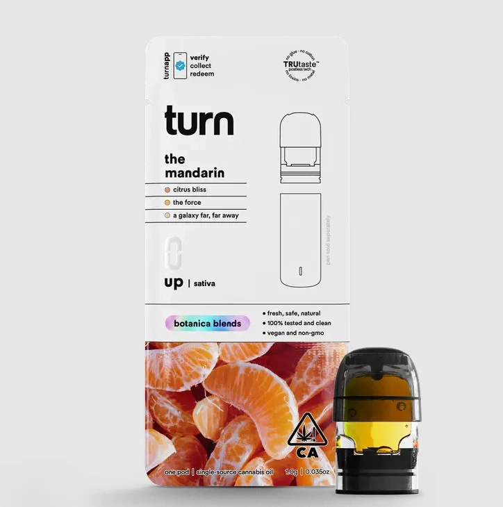 turn - [TURN] THC Pod - 1g - The Mandarin (S) Main Image