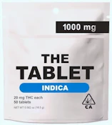 The Tablet 1000mg | Indica 20mg (50ct)