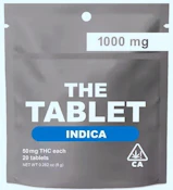 The Tablet 1000mg | Indica 50mg (20ct)
