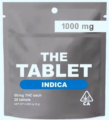 LEVEL - The Tablet 1000mg | Indica 50mg (20ct) Main Image