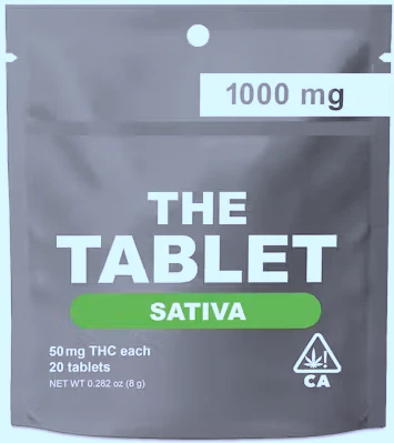 LEVEL - The Tablet 1000mg | Sativa 50mg (20ct) Main Image