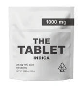 The Tablet | Indica | 20mg : 50pk | 1000mg