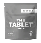 The Tablet | Indica | Tablets |  50mg : 20pk | 1000mg