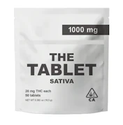 The Tablet | Sativa | 20mg : 50pk | 1000mg