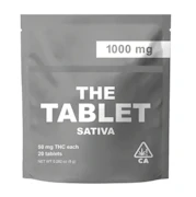 The Tablet | Sativa | 50mg : 20pk | 1000mg