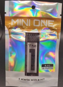 The1| Mini One - Silver | White Zlushie 0.2G