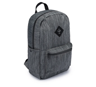 Revelry Supply - The Explorer - Smell Proof Backpack - Striped Dark Grey