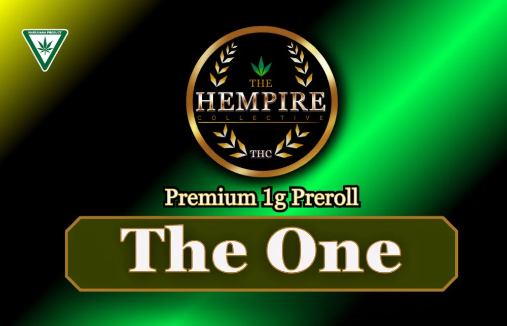 THC - Premium Preroll - THC (1G) | The One Main Image