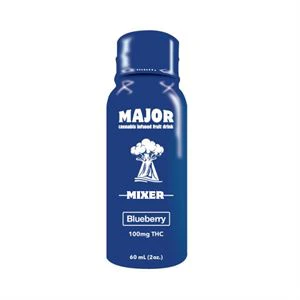 The Major - The Original Major | Blueberry | 100mg/2oz Fruit Drink