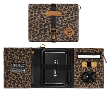 Revelry Supply - The Rolling Kit - Smell Proof Kit - Leopard