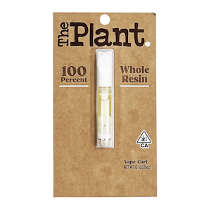 The Plant - The Plant - 1g Cartridge (Green Crack-Sativa)
