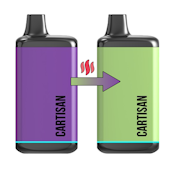 VEIL BAR BATTERY - PURPLE TO GREEN - CARTISAN